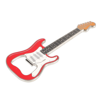 Flaschenöffner Gitarre Klassisch - Rot, Rockbites