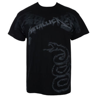 Herren T-Shirt Metalllica - Black Album Faded - ATMOSPHERE