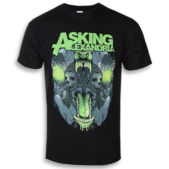 Herren T-Shirt Metal Asking Alexandria - Teeth - ROCK OFF, ROCK OFF, Asking Alexandria
