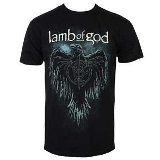 Herren T-Shirt Metal Lamb Of God - Phoenix - Schwarz - ROCK OFF, ROCK OFF, Lamb of God