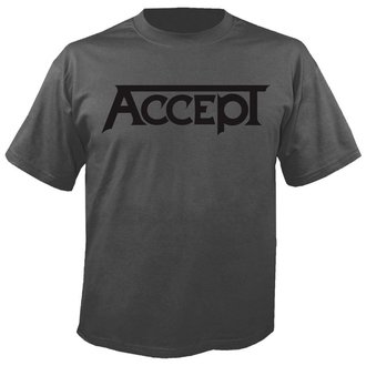 Herren T-Shirt Metal Accept - Logo GREY - NUCLEAR BLAST, NUCLEAR BLAST, Accept