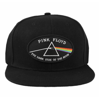 ROCK OFF - Basecap Pink Floyd - DSOTM Oval - Schwarz , ROCK OFF, Pink Floyd