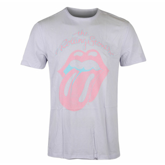 Herren T-Shirt THE ROLLING STONES - WASHED OUT TONGUE - PURPEL PHAZE - AMPLIFIED, AMPLIFIED, Rolling Stones