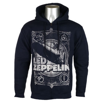 Herren Hoodie Led Zeppelin - Navy - - RTLZEZHNVIN