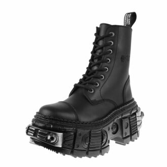 NEW ROCK - Boots - CRUST NEGRO - TANK CASCO BLACK POWER - M-WALL126-C3