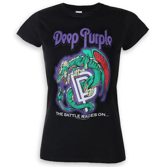 Damen T-Shirt Metal Deep Purple - Battle Rages - LOW FREQUENCY, LOW FREQUENCY, Deep Purple