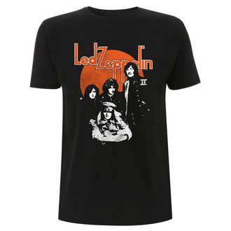 Herren T-Shirt Metal Led Zeppelin - Orange Circle - NNM, NNM, Led Zeppelin