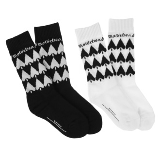 Socken Motörhead - 2-Pack - schwarz / weiß, NNM, Motörhead