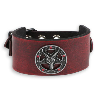 Armband Baphomet - red - kristall red - LSF1 60-a