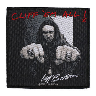 Patch Aufnäher Metallica - Cliff 'Em All!l - RAZAMATAZ - SP2984