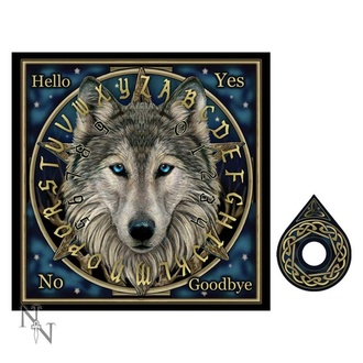 Dekoration/ spirituell Tafel (prophetic board) Wolf, NNM