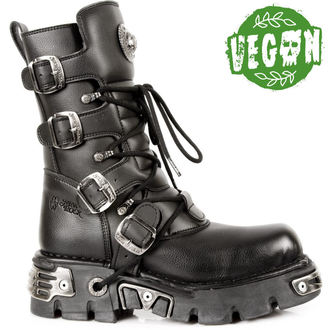 Punk Boots NEW ROCK - 373-S7 - Vegan Negro