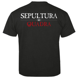 Herren T-Shirt Metal Sepultura - Quadra - NUCLEAR BLAST, NUCLEAR BLAST, Sepultura