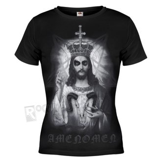 Damen T-Shirt Hardcore - GOD - AMENOMEN - OMEN038DA
