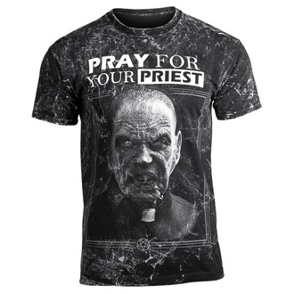 Herren T-Shirt Hardcore - PRAY FOR YOUR PRIEST - AMENOMEN, AMENOMEN