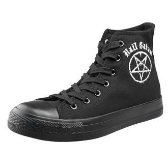 Unisex Low Sneakers - Hail Satan - AMENOMEN - OMEN112TRAMP