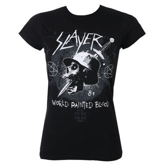 Damen T-Shirt Metal Slayer - Dagger Skull - ROCK OFF - SLAYTEE27LB