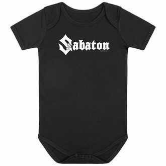 Baby Body  Sabaton - Logo - Black - Metall-Kids
