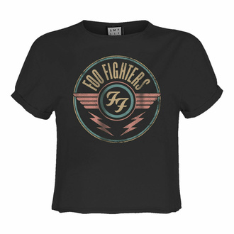 Frauen-T-Shirt (oben) FOO FIGHTERS - LUFT - CHARCOAL - AMPLIFIED, AMPLIFIED, Foo Fighters