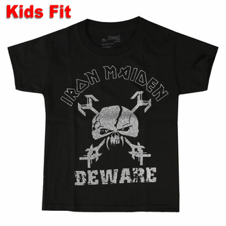 Kinder-T-Shirt Iron Maiden - Beware - BLACK - ROCK OFF, ROCK OFF, Iron Maiden