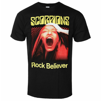 Herren T-Shirt Scorpions - Rock Believer - Schwarz, NNM, Scorpions
