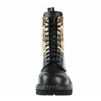 Schuhe Boots STEADY´S - 10-Loch - Schädel Skull, STEADY´S
