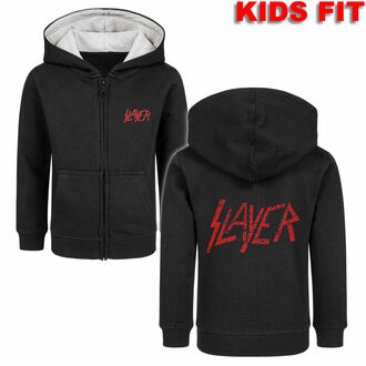 Kinder Hoodie  Slayer - Logo - Metal-Kids, METAL-KIDS, Slayer