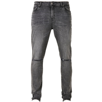 Herrenhose URBAN CLASSICS - Slim Fit Jeans - Schwarz