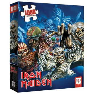 Puzzle Iron Maiden - Jigsaw- The Faces of Eddie, NNM, Iron Maiden