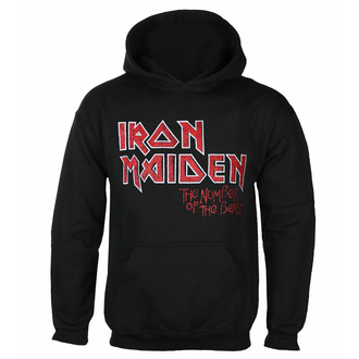 Herrenpullover Iron Maiden - NOTB Vtge Logo Faded Edge Album- SCHWARZ - ROCK OFF, ROCK OFF, Iron Maiden