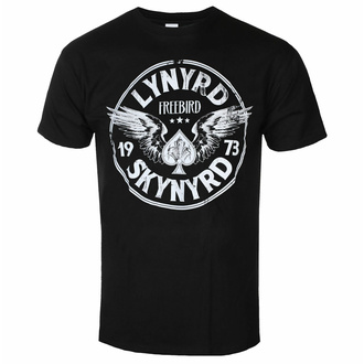 Herren T-Shirt Lynyrd Skynyrd - Freebird '73 Wings - Schwarz - ROCK OFF, ROCK OFF, Lynyrd Skynyrd