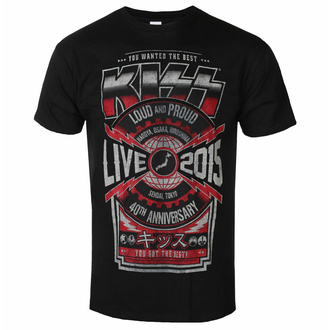 Kiss - Japan Live 2015 - SCHWARZ - ROCK OFF Herren T-Shirt, ROCK OFF, Kiss