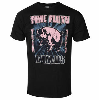 Herren-T-Shirt Pink Floyd - Animals Tour 1977 - Schwarz, NNM, Pink Floyd