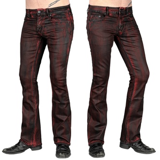 Herren Hose Jeans WORNSTAR - Hellraiser Crimson Coated, WORNSTAR
