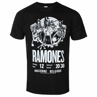 Herren T-Shirt Ramones - Belgium, ROCK OFF, Ramones