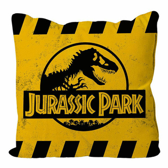 Kopfkissen - Jurassic Park - Yellow Logo, NNM, Jurassic Park