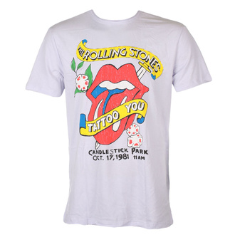 Herren T-Shirt THE ROLLING STONES - TATTOO YOU - PURPLE PHAZE - AMPLIFIED, AMPLIFIED, Rolling Stones