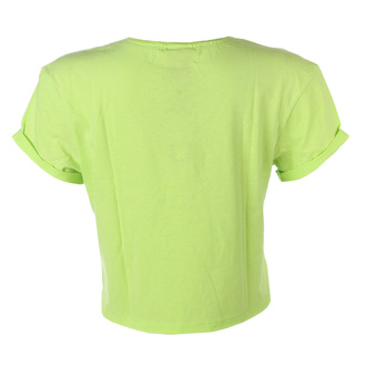 Damen T-Shirt (Top) QUEEN - ROYAL LOGO - OZEAN FARBE GRÜN - AMPLIFIED, AMPLIFIED, Queen